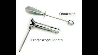 Proctoscope  Instrument  parts uses [upl. by Clabo]