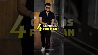 4 Outfit Combos For Man 🧍‍♂️ mensfashion fashion menswear shortvideo youtubeshortsviral [upl. by Ardelia]