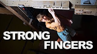 How to get STRONG FINGERS with Alex Megos [upl. by Ariuqahs]