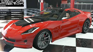 GTA 5  OG Vehicle Customization  Invetero Coquette Corvette C7 [upl. by Odracir]