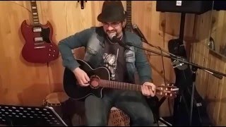 Charmless Man  Blur  Acoustic Guitar amp Cajón Live Loop Cover [upl. by Enneirdna]