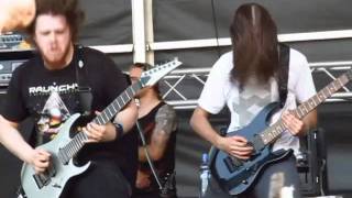 Threat Signal  Comatose NEW SONG  Live at Brutal Assault vol16 2011 [upl. by Senga840]