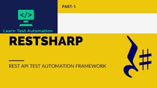 RestSharp v108 REST APIs Testing using C RestSharp and Net Core  Part 1 [upl. by Kries]