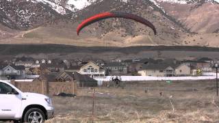 Paramotor Air Trike Reverse Launches Powered Paragliding The Flat Top Paramotoring Gear [upl. by Eatnuhs865]