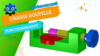 Chasse goupille fonctionnement [upl. by Okechuku]