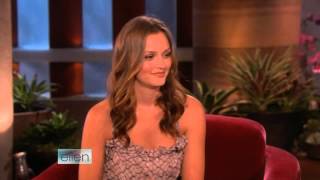 Leighton Meester On Ellen 24042009  LEGENDADO [upl. by Loyce]