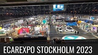 eCarExpo i Stockholm 2023  Guiden om elbil [upl. by Llehsad]