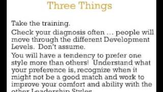 Situational Leadership Model  A 3Minute Crash Course [upl. by Priscilla]