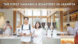 Ngopi di coffee shop rasa Kyoto sebelum beneran ke Jepang   Arabica Jakarta Roastery [upl. by Ecnarepmet]