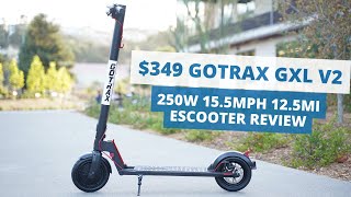 349 Gotrax GXL V2 Electric Scooter  Unboxing Assembly Test Ride and Review [upl. by Linsk]