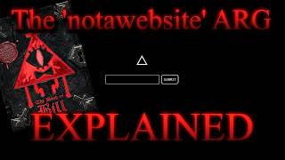 The SECRET Book of Bill ARG Explained the notawebsitecom Mystery [upl. by Ydeh119]