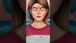 Reshaping Of the Nose Treatment animation asmr shortvideo shorts short nose [upl. by Lemmy574]