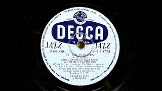 1955 CHRIS BARBERS JAZZ BAND feat OTTILIE PATTERSON  The World Is Waiting For The Sunrise FJ10724 [upl. by Kilby605]