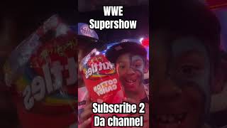 WWE Supershow trip with my Boy WWE [upl. by Osnohpla]