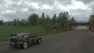 Forza Horizon 4  XBox One X Enhanced Gameplay  Gymkhana 8 Ford Fiesta ST RX43 Test Drive [upl. by Stambaugh387]