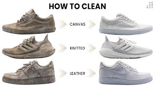 How To Clean Your White Sneakers  The Best Method [upl. by Asereht]