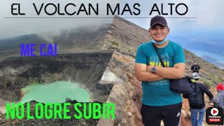 🟢Mi primera vez susbiendo el ILAMATEPEC🌋😎¡EL volcán más alto de EL Salvador [upl. by Kokaras710]