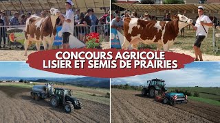 Concours agricole nouvelle tonne à lisier et semis de prairies [upl. by Ainniz]