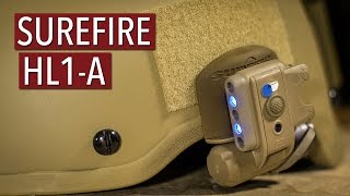 Surefire HL1A Helmet Light ReviewHow to Install [upl. by Nuarb689]