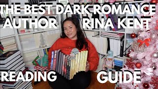 Best Dark Romance Author Rina Kent Reading Guide  Bookmas Day 5 Booktalk w Steph [upl. by Norrat103]