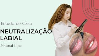 Como fazer Neutralização Labial em lábios escuros  Micropigmentação Labial [upl. by Meijer]