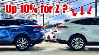 Toyota Harrier G vs Z XU80 [upl. by Enailil]