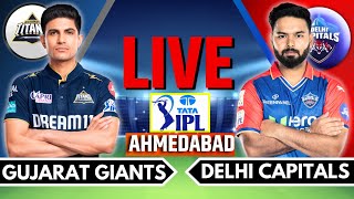 IPL 2024 Live GT vs DC Live Match  IPL Live Score amp Commentary  Gujarat vs Delhi Live Match [upl. by Ecerehs]