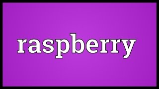 Raspberry Meaning [upl. by Karna]