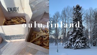 travel vlog  weekend trip to oulu finland [upl. by Yarled411]