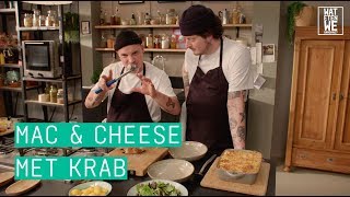 24Kitchen  Wat Eten We Vandaag Afl 51 Job amp Perrys mac amp cheese met krab [upl. by Kippy516]