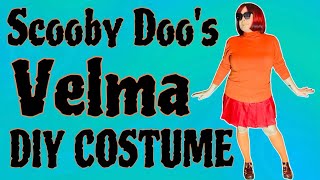 REVISED Velma DIY costume and makeup tutorial This is Cal OWeen [upl. by Fraya]