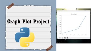 Plotting Graph Project Using Python [upl. by Ardnoet]