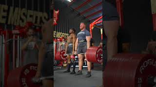 620kg1367lb tandem deadlift with ssjbobb  Is this the heaviest deadlift on a power bar ever [upl. by Weide]