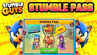 🔥STUMBLE GUYS  ASI es NUEVO STUMBLE PASS y RANKEDS [upl. by Enyala862]