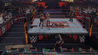 WWE 2K24 Womens Fatal 5Way Extreme Elimination Championship Match [upl. by Andrei]