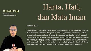 Harta Hati dan Mata Iman  Matius 61923 [upl. by Toombs]