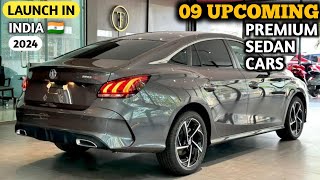 09 Upcoming Premium Sedan Cars Launch In 🇮🇳 India 2024  Price Features Launch Date  Upcoming Car [upl. by Beret]