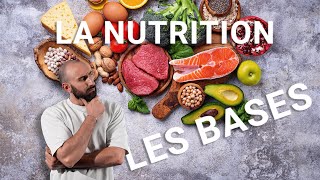 NUTRITION sportive  BASES de lALIMENTATION [upl. by Lati]