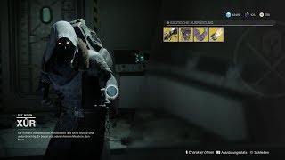 Destiny 2 024 Xur 2292017 Standort Inventar Analyse quotWardcliffSpulequot HDPS4 [upl. by Egon893]