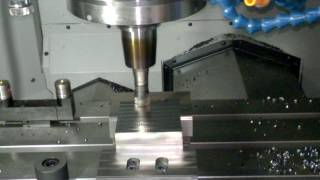 HARDOX 500 ASRM2025R High feed milling cutter 4 flutes [upl. by Bergmann602]