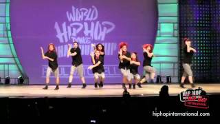 HD SORORITY DANCE CREW NZ HIP HOP INTERNATIONAL 2011  GOLD MEDAL VARSITY DIVISION [upl. by Terrence531]