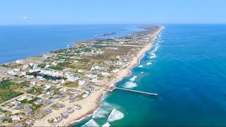 Rodanthe Pier Aerial Tour  Hatteras Island  Rodanthe NC [upl. by Anglo196]