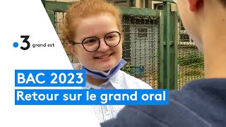 Bac 2023  lépreuve du grand oral a commencé [upl. by Ileane]