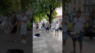 dragobrassband lviv live brassband saxophone [upl. by Alo]