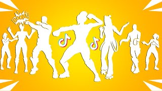 All Fortnite TikTok Dance amp Emotes 12 Cardi Bi Stuck Roller Vibes In Da Party Bim Bam Toi [upl. by Jasen73]