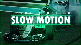 Formula one 2016 In SLOW MOTION [upl. by Kenzi382]