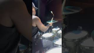 Intro into “I Know Somebody” Locash drum cam  J Ellis shorts locash joshellis drumpov [upl. by Sairu]