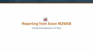 Report from Ewon M2WEB [upl. by Drabeck242]