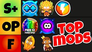 Ultimate 72 MOD Tier List in BTD 6 [upl. by Lawan]