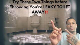 Do This if You Have a Leaky Toilet💧 diy leaks foryou [upl. by Benenson]